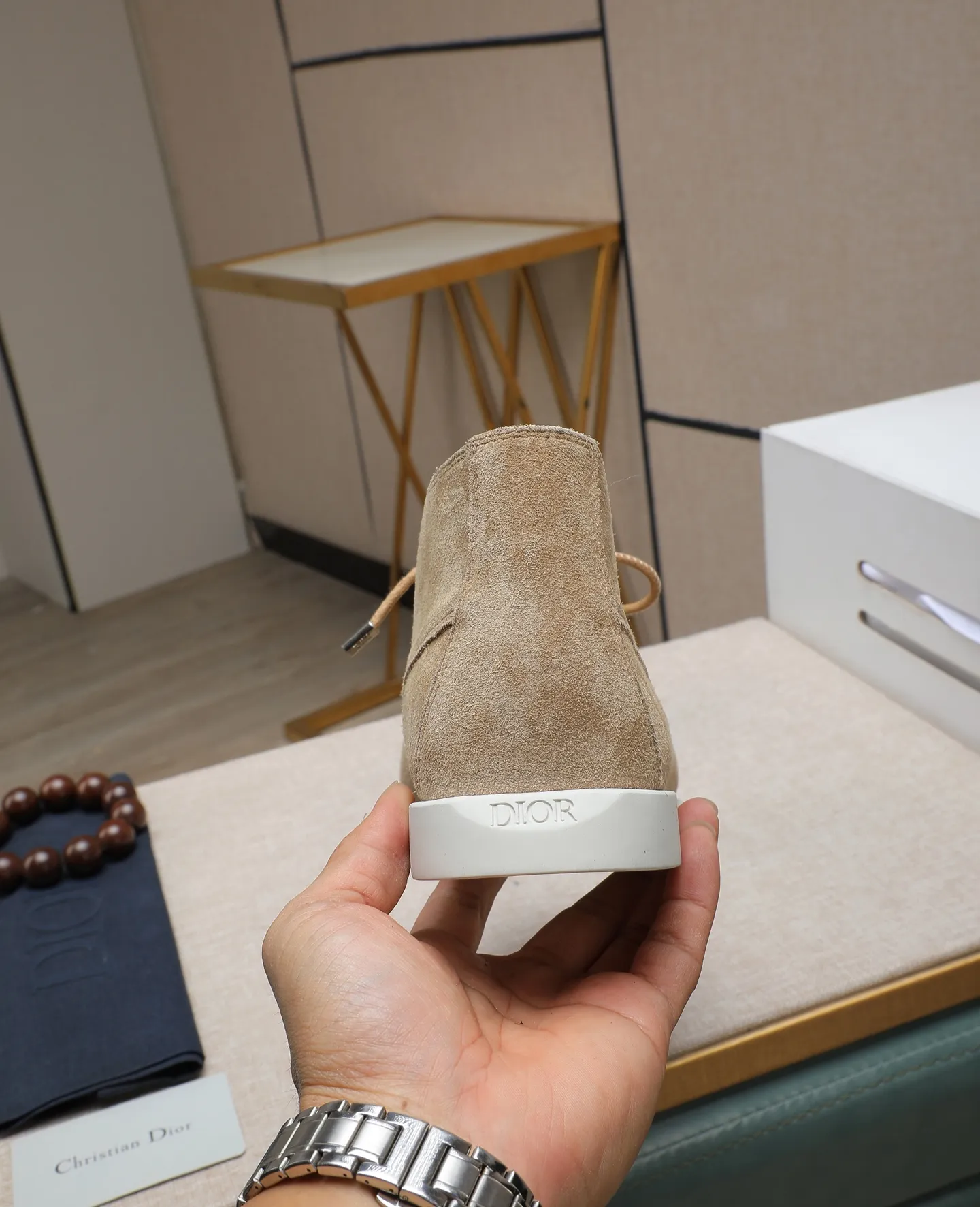 Men's shoes 💰600💰Water-dyed cow lining Original order quality Dior —🆘. Dior Original order purchase, high-end leather shoes, fabric: Made of Italian imported cowhide➕Water-dyed cow lining/cowhide lining➕Specially available original outsole, fine workmanship, real-life photos🎬Size: 38-44 (with full set of packaging)